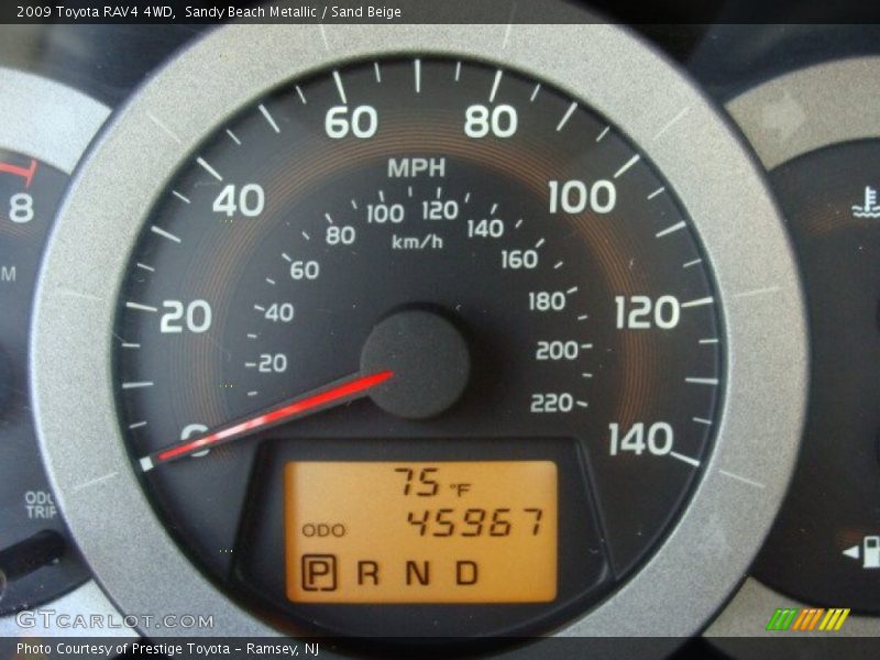 Sandy Beach Metallic / Sand Beige 2009 Toyota RAV4 4WD