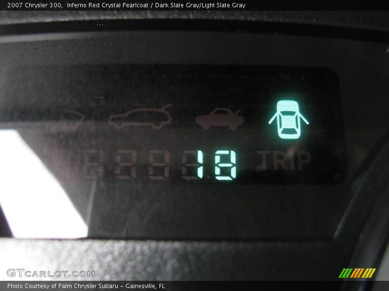 Inferno Red Crystal Pearlcoat / Dark Slate Gray/Light Slate Gray 2007 Chrysler 300