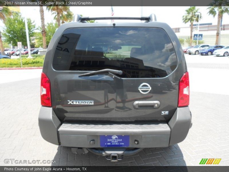 Super Black / Steel/Graphite 2007 Nissan Xterra SE