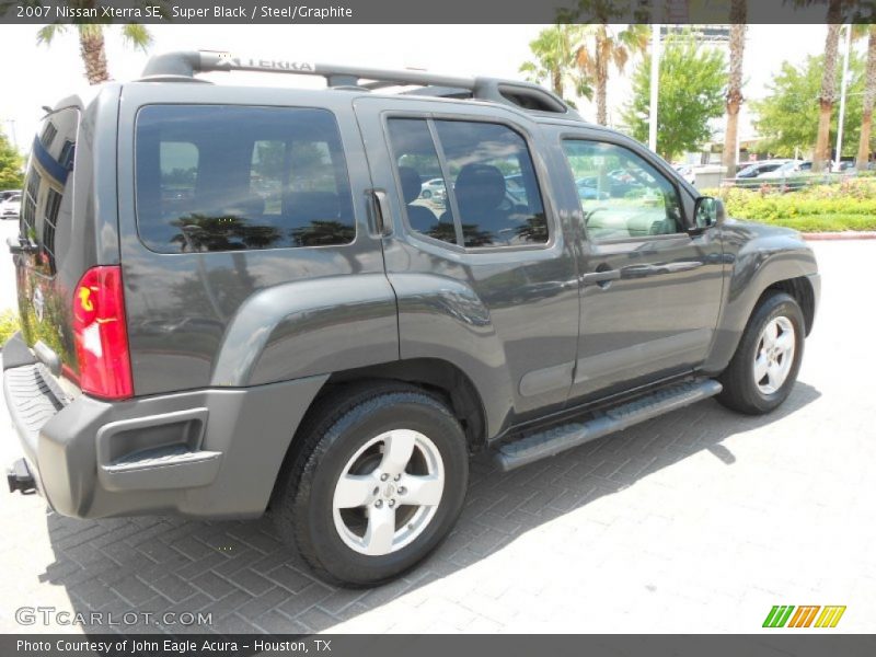 Super Black / Steel/Graphite 2007 Nissan Xterra SE