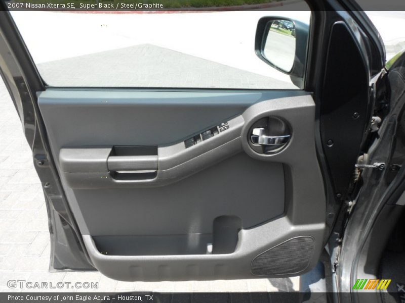 Super Black / Steel/Graphite 2007 Nissan Xterra SE