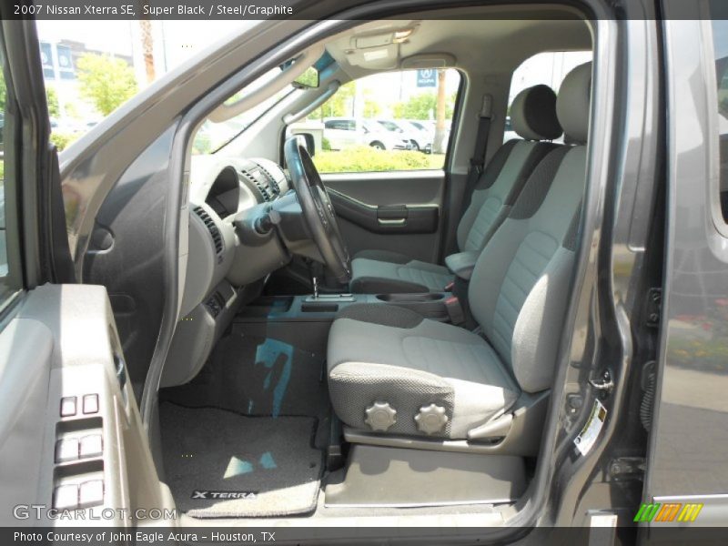 Super Black / Steel/Graphite 2007 Nissan Xterra SE