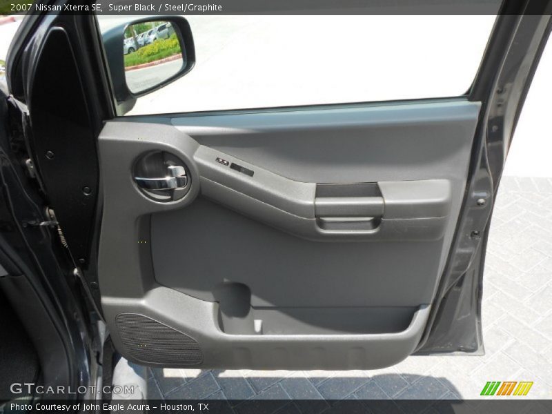 Super Black / Steel/Graphite 2007 Nissan Xterra SE