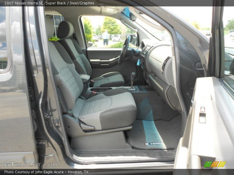 Super Black / Steel/Graphite 2007 Nissan Xterra SE