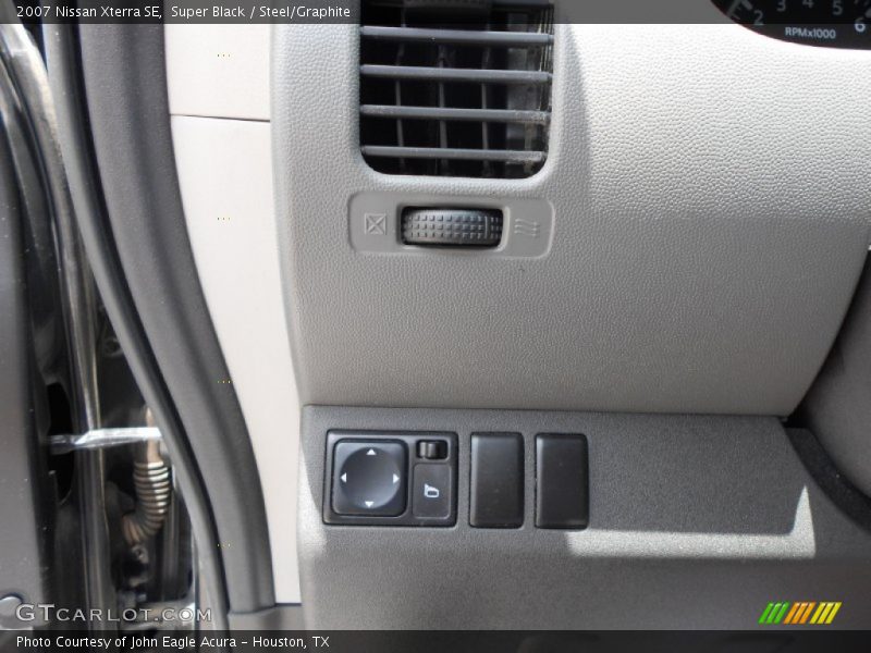 Super Black / Steel/Graphite 2007 Nissan Xterra SE