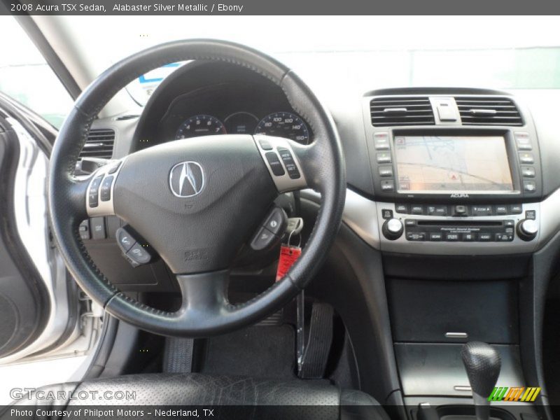 Dashboard of 2008 TSX Sedan