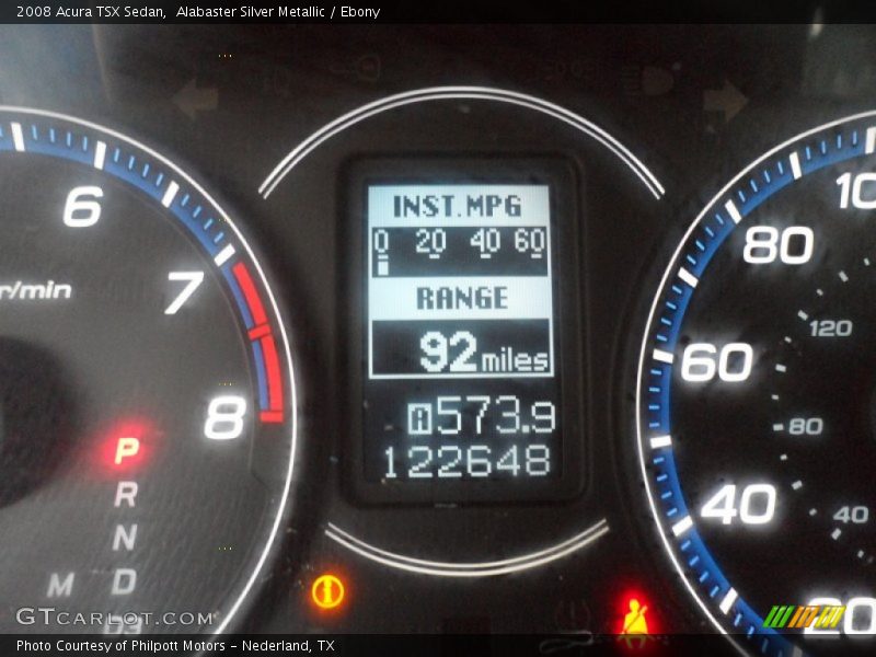 Alabaster Silver Metallic / Ebony 2008 Acura TSX Sedan