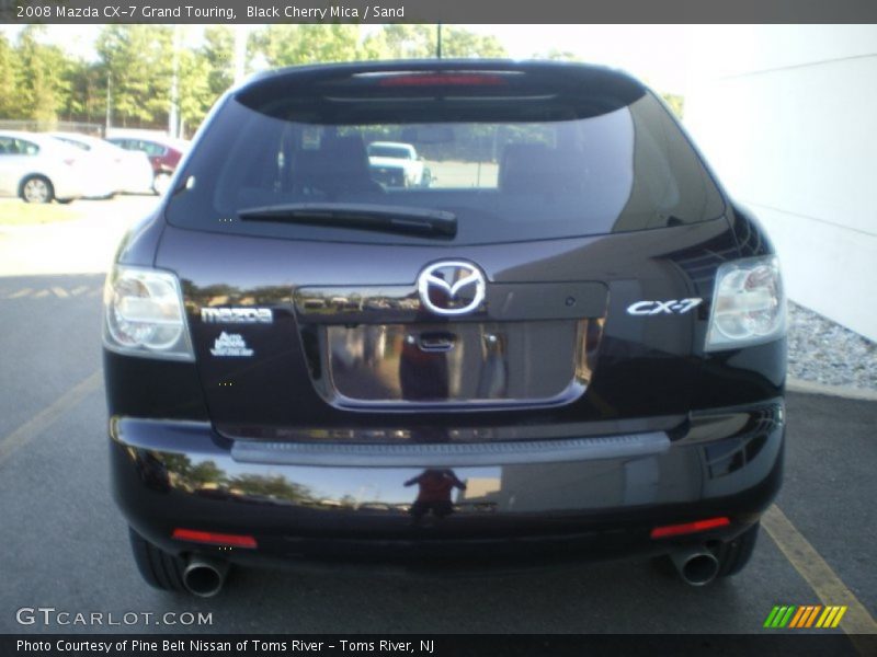 Black Cherry Mica / Sand 2008 Mazda CX-7 Grand Touring