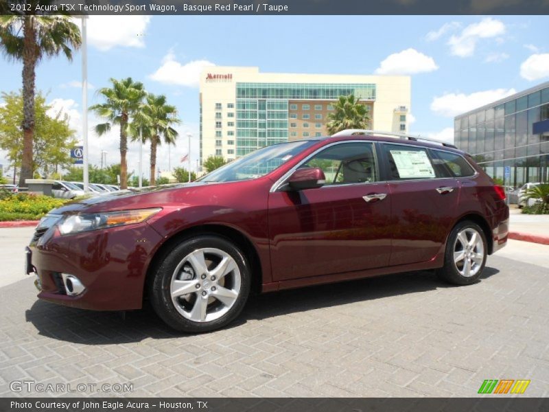  2012 TSX Technology Sport Wagon Basque Red Pearl