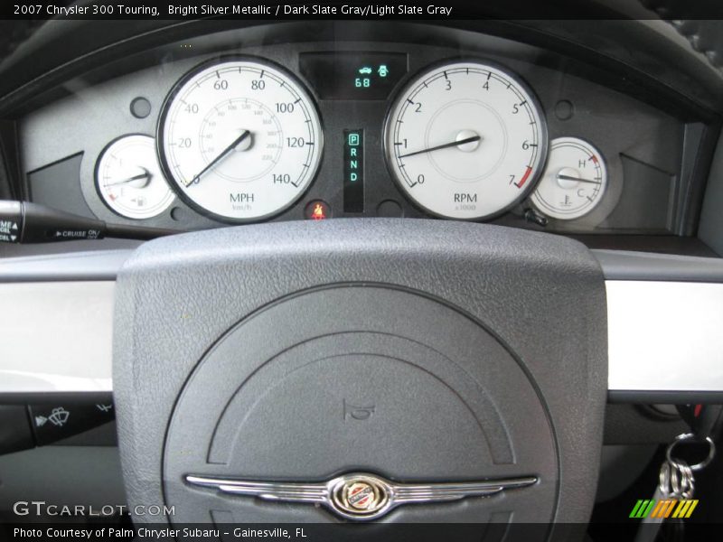Bright Silver Metallic / Dark Slate Gray/Light Slate Gray 2007 Chrysler 300 Touring
