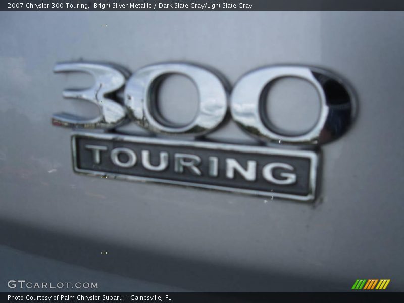 Bright Silver Metallic / Dark Slate Gray/Light Slate Gray 2007 Chrysler 300 Touring