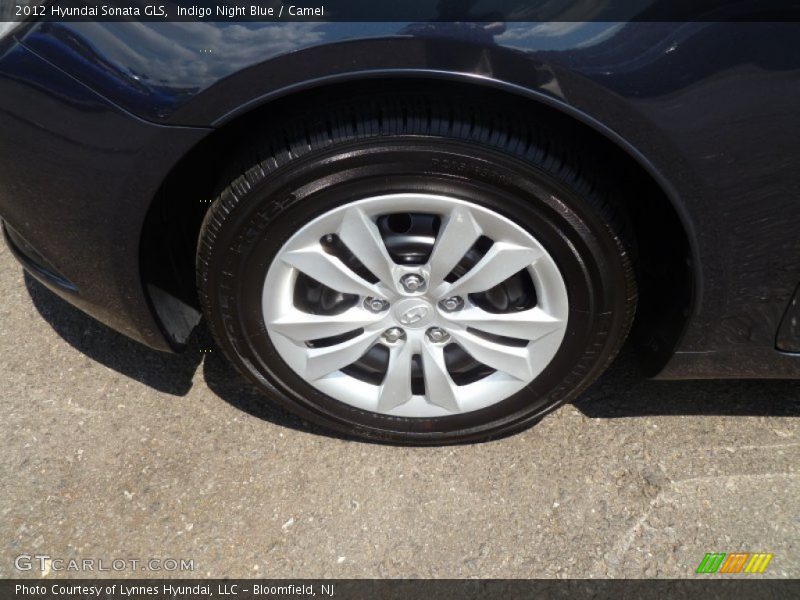 Indigo Night Blue / Camel 2012 Hyundai Sonata GLS