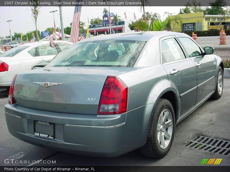 Silver Steel Metallic / Dark Slate Gray/Light Graystone 2007 Chrysler 300 Touring