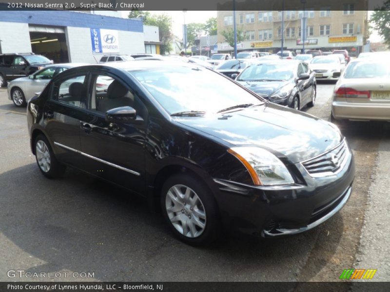 Super Black / Charcoal 2012 Nissan Sentra 2.0