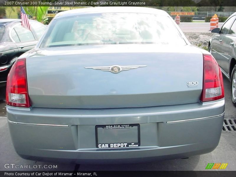 Silver Steel Metallic / Dark Slate Gray/Light Graystone 2007 Chrysler 300 Touring