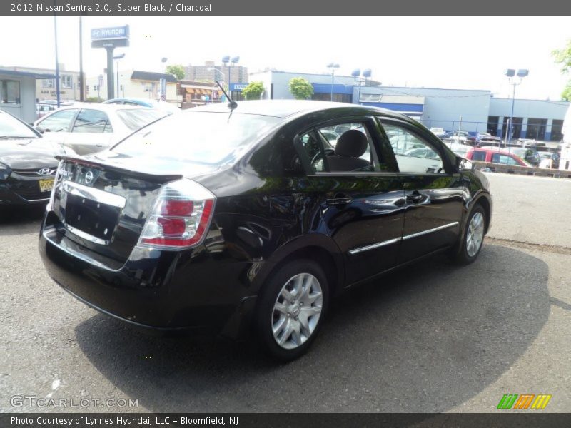 Super Black / Charcoal 2012 Nissan Sentra 2.0