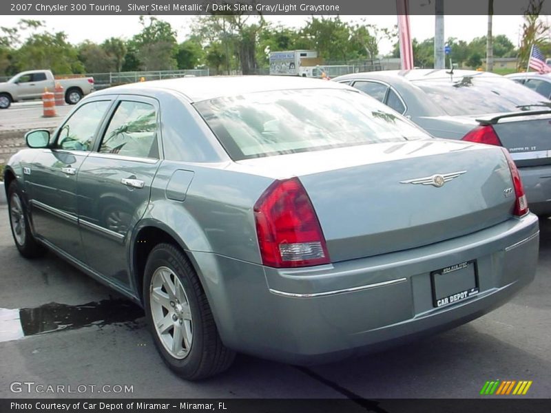 Silver Steel Metallic / Dark Slate Gray/Light Graystone 2007 Chrysler 300 Touring