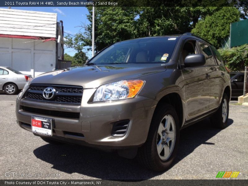 Sandy Beach Metallic / Sand Beige 2011 Toyota RAV4 I4 4WD