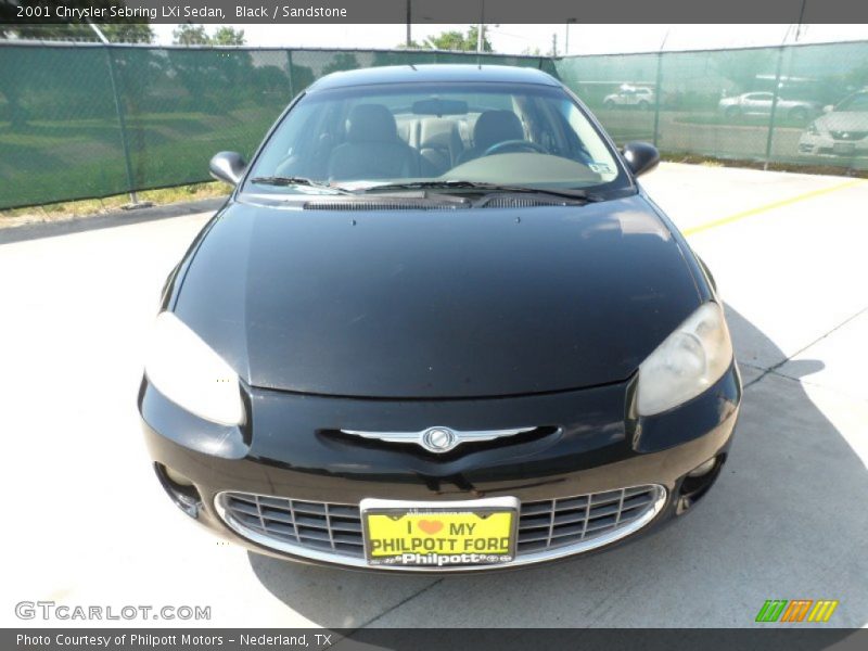 Black / Sandstone 2001 Chrysler Sebring LXi Sedan
