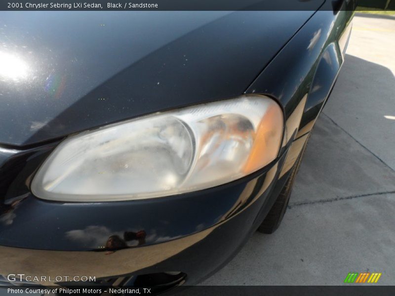 Black / Sandstone 2001 Chrysler Sebring LXi Sedan