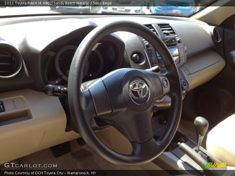 Sandy Beach Metallic / Sand Beige 2011 Toyota RAV4 I4 4WD