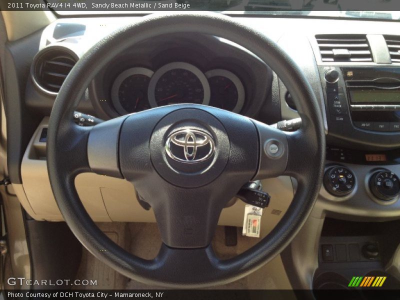 Sandy Beach Metallic / Sand Beige 2011 Toyota RAV4 I4 4WD