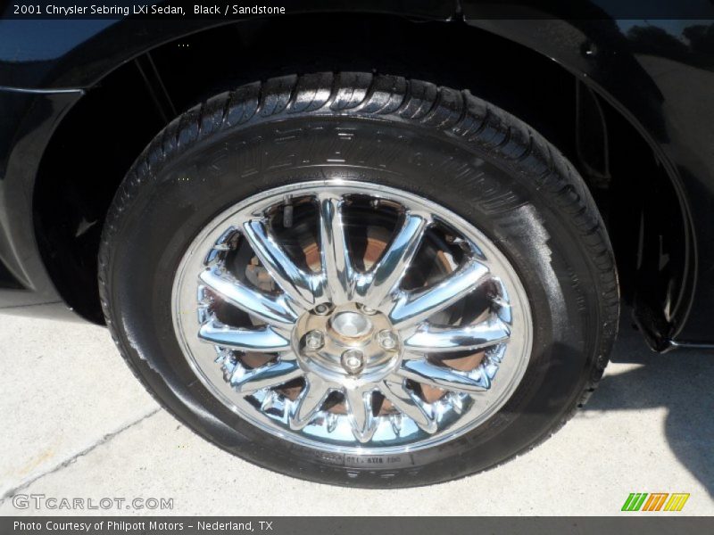Black / Sandstone 2001 Chrysler Sebring LXi Sedan