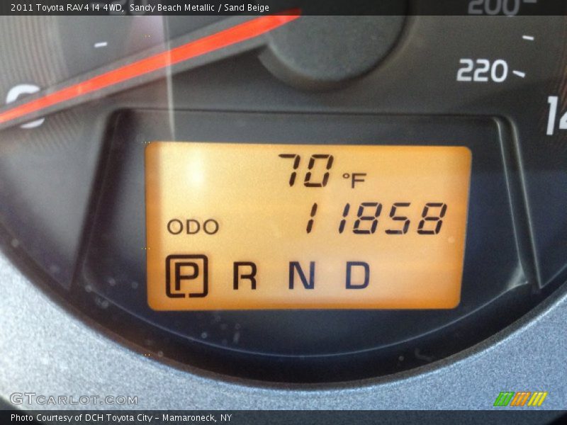 Sandy Beach Metallic / Sand Beige 2011 Toyota RAV4 I4 4WD