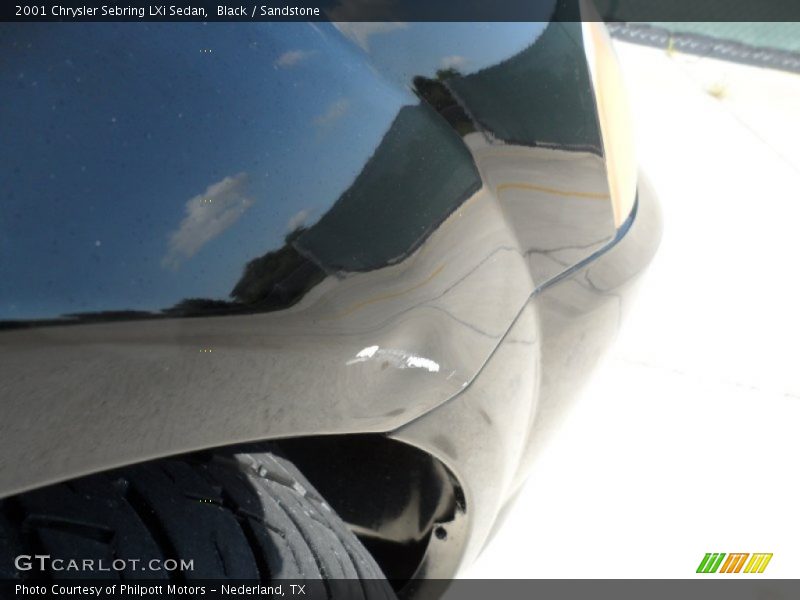 Black / Sandstone 2001 Chrysler Sebring LXi Sedan