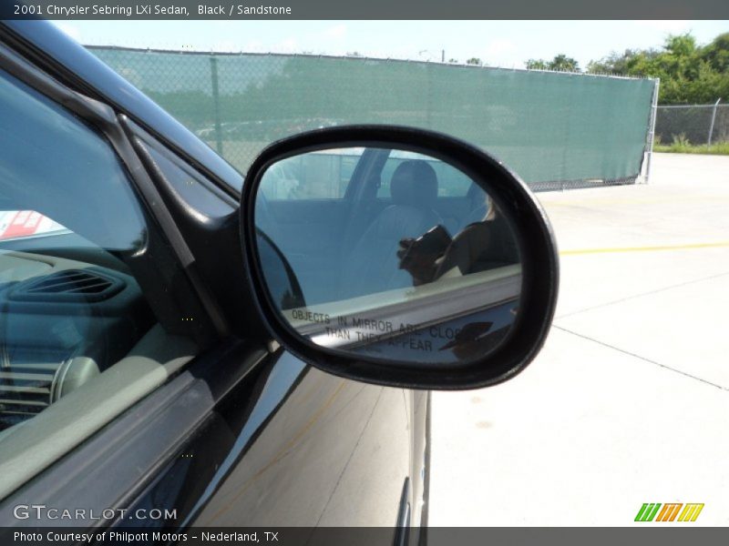 Black / Sandstone 2001 Chrysler Sebring LXi Sedan