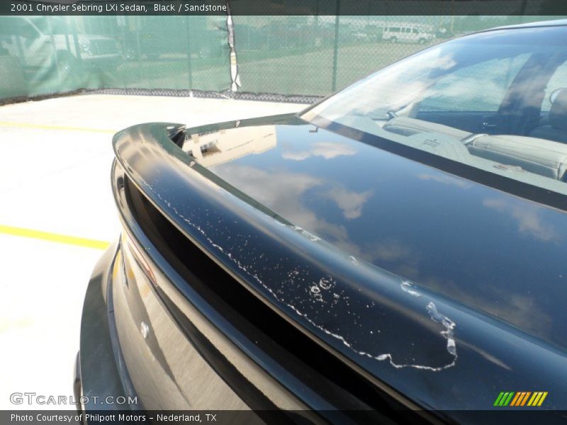 Black / Sandstone 2001 Chrysler Sebring LXi Sedan