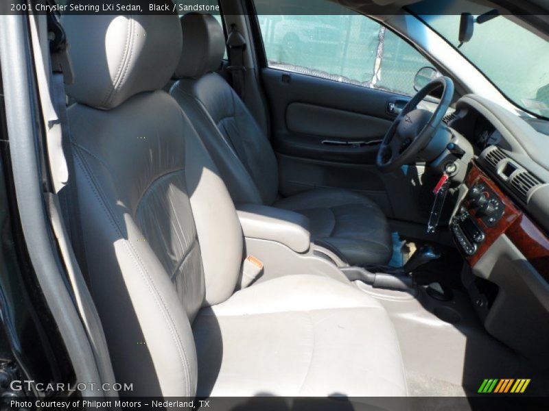 Black / Sandstone 2001 Chrysler Sebring LXi Sedan