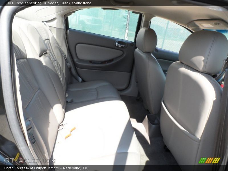 Black / Sandstone 2001 Chrysler Sebring LXi Sedan