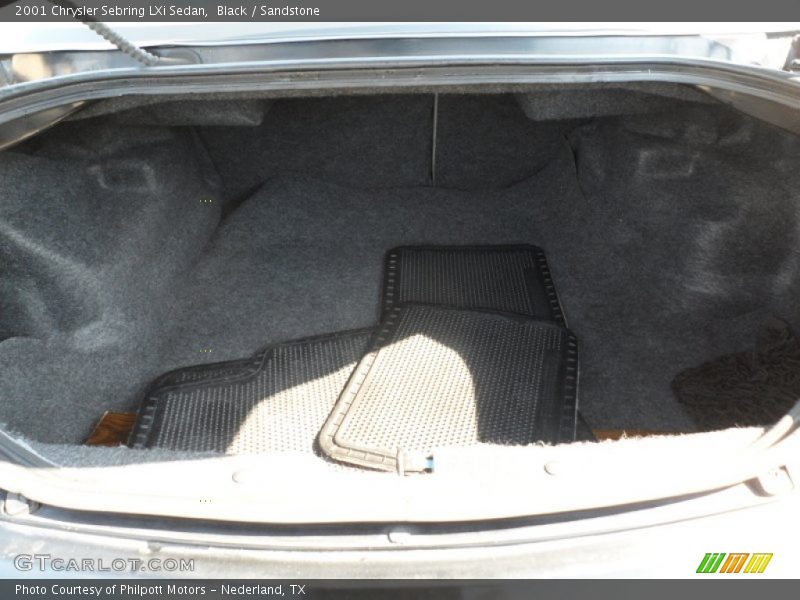 Black / Sandstone 2001 Chrysler Sebring LXi Sedan