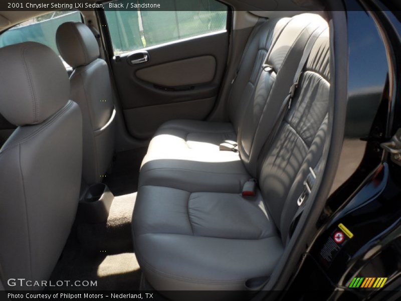 Black / Sandstone 2001 Chrysler Sebring LXi Sedan