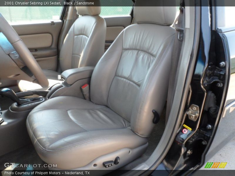 Black / Sandstone 2001 Chrysler Sebring LXi Sedan