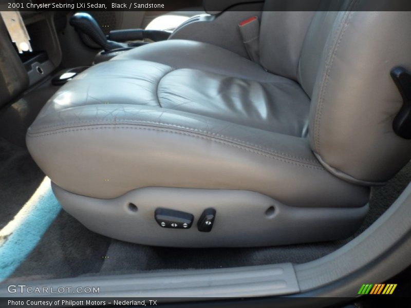 Black / Sandstone 2001 Chrysler Sebring LXi Sedan