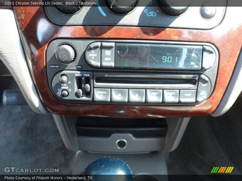 Black / Sandstone 2001 Chrysler Sebring LXi Sedan