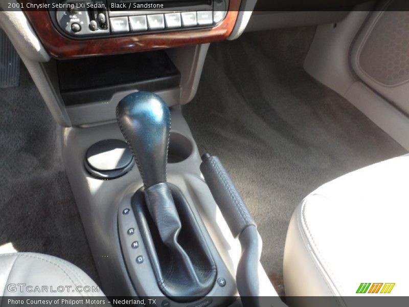 Black / Sandstone 2001 Chrysler Sebring LXi Sedan