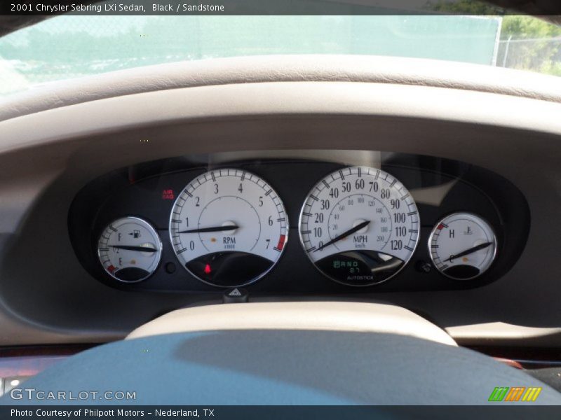  2001 Sebring LXi Sedan LXi Sedan Gauges
