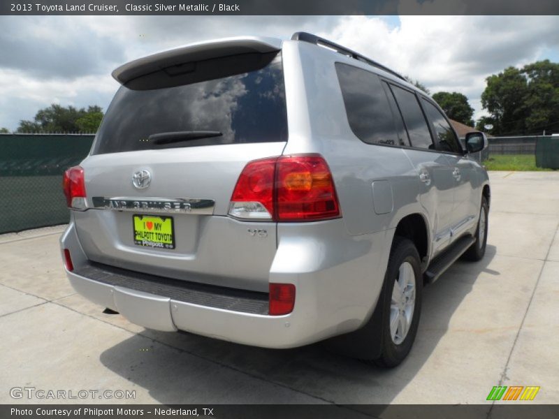 Classic Silver Metallic / Black 2013 Toyota Land Cruiser