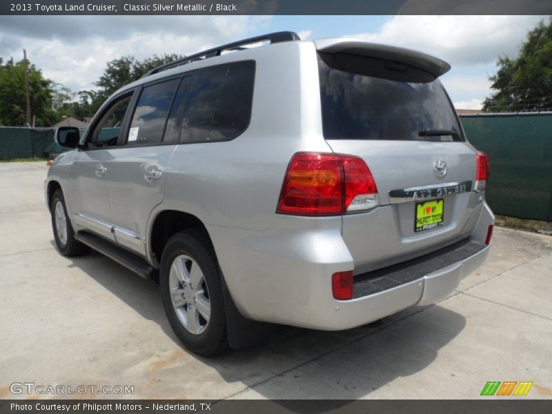 Classic Silver Metallic / Black 2013 Toyota Land Cruiser