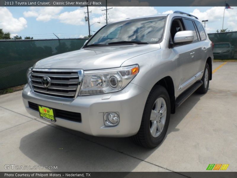 Classic Silver Metallic / Black 2013 Toyota Land Cruiser