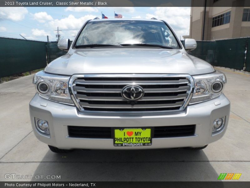 Classic Silver Metallic / Black 2013 Toyota Land Cruiser