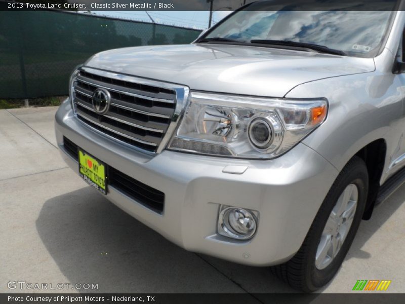 Classic Silver Metallic / Black 2013 Toyota Land Cruiser