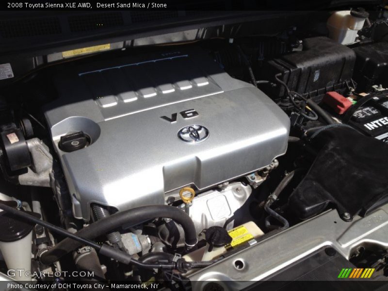 Desert Sand Mica / Stone 2008 Toyota Sienna XLE AWD