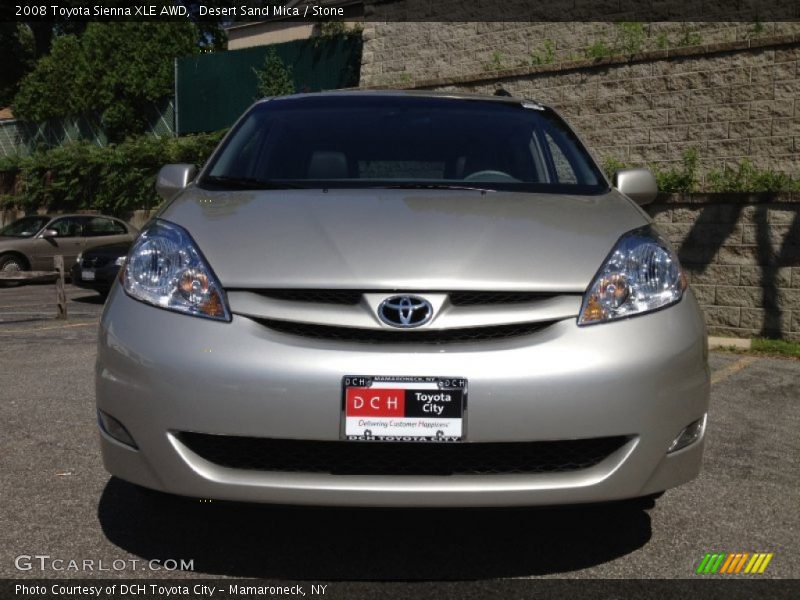 Desert Sand Mica / Stone 2008 Toyota Sienna XLE AWD