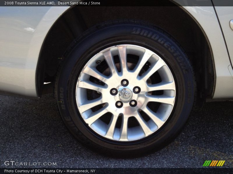 Desert Sand Mica / Stone 2008 Toyota Sienna XLE AWD