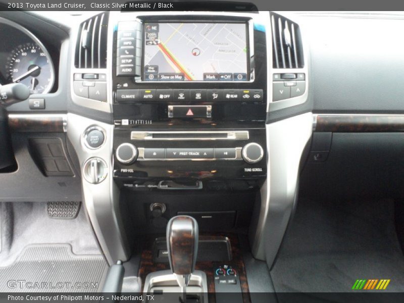 Controls of 2013 Land Cruiser 