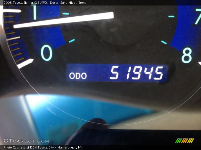 Desert Sand Mica / Stone 2008 Toyota Sienna XLE AWD